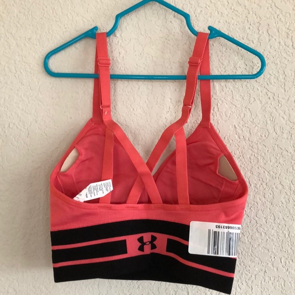 Under Armour UA Seamless Longline Sports Bra - Picture 4 of 7